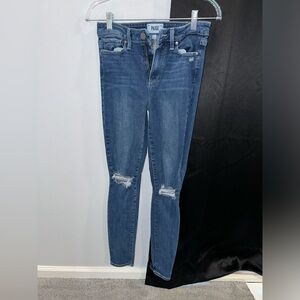 PAIGE Margot ultra skinny ripped jeans